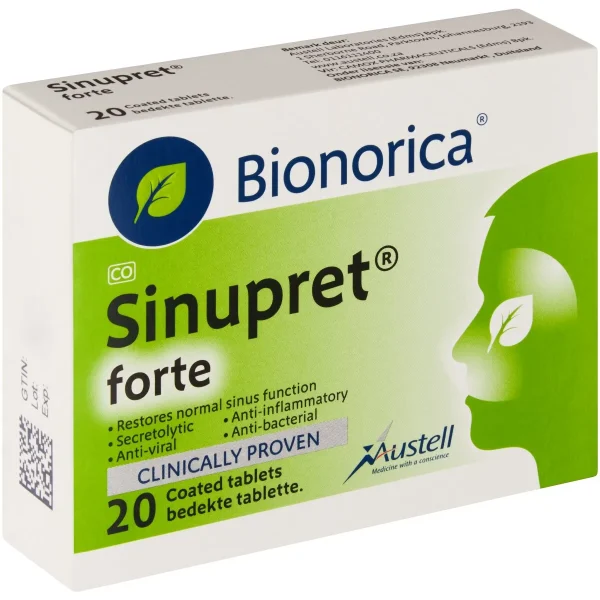 SINUPRET FORTE TABS 20'S